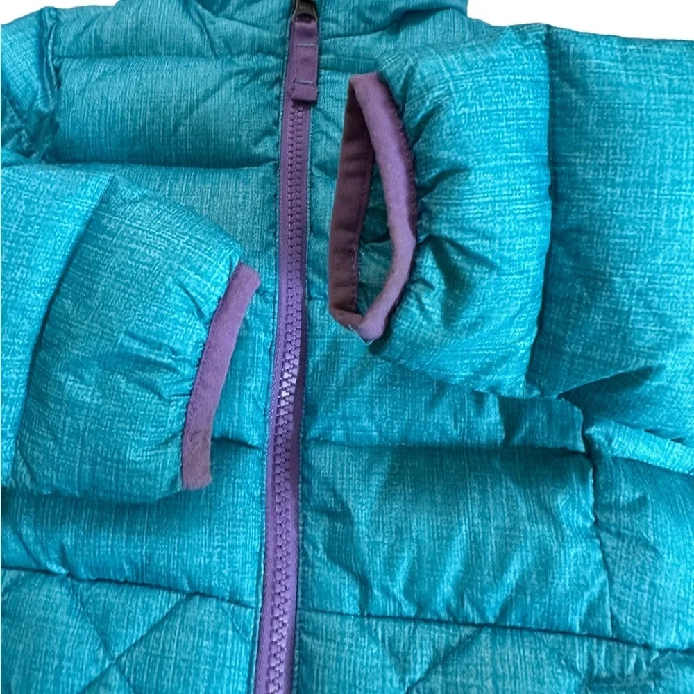 Snozu Girls Puffer Lined Hoodie Jacket Size 2T